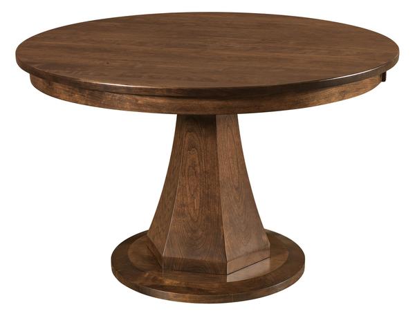 Amish Alstead Round Dining Table